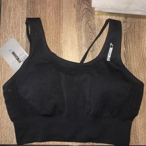 Gymshark seamless energy vest black
